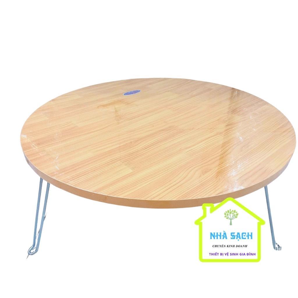 Bàn Xếp Tròn Vân Gỗ 50Cm-60Cm Bền , Đẹp
