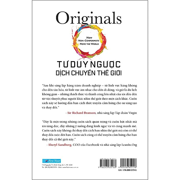 Combo 3Q : Dám Nghĩ Lại - Think again + Cho Và Nhận + Tư Duy Ngược Dịch Chuyển Thế Giới (Adam Grant)