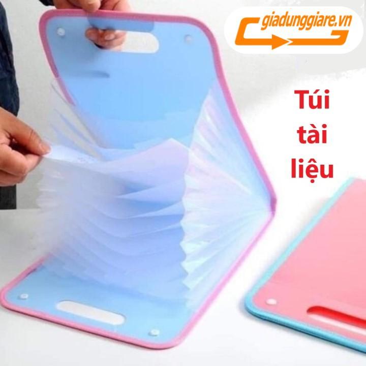 TÚI ĐỰNG HỒ SƠ tài liệu 13 ngăn dùng đa năng và tiện lợi dùng cho bé đi học quai sách dễ dàng