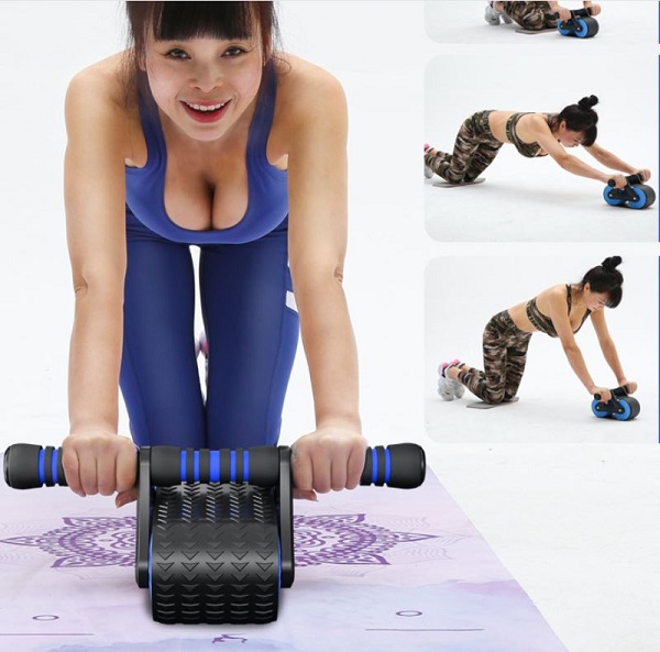 Hình ảnh Con Lăn Phanh Tự Động Thông Minh Hỗ Trợ Tập Gym Lấy Lại Vóc Dáng Thon Gọn Hàng Chính Hãng