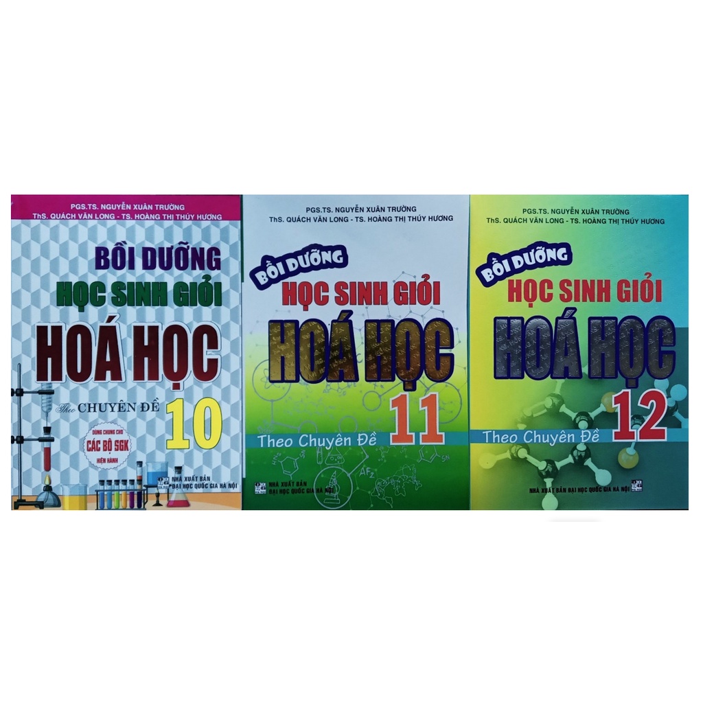 Sách - Combo Bồi Dưỡng Học Sinh Giỏi Hóa Học Theo Chuyên Đề Lớp 10, 11, 12
