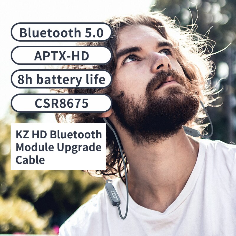 Cáp Bluetooth 5.0 APTX HD chính hãng KZ