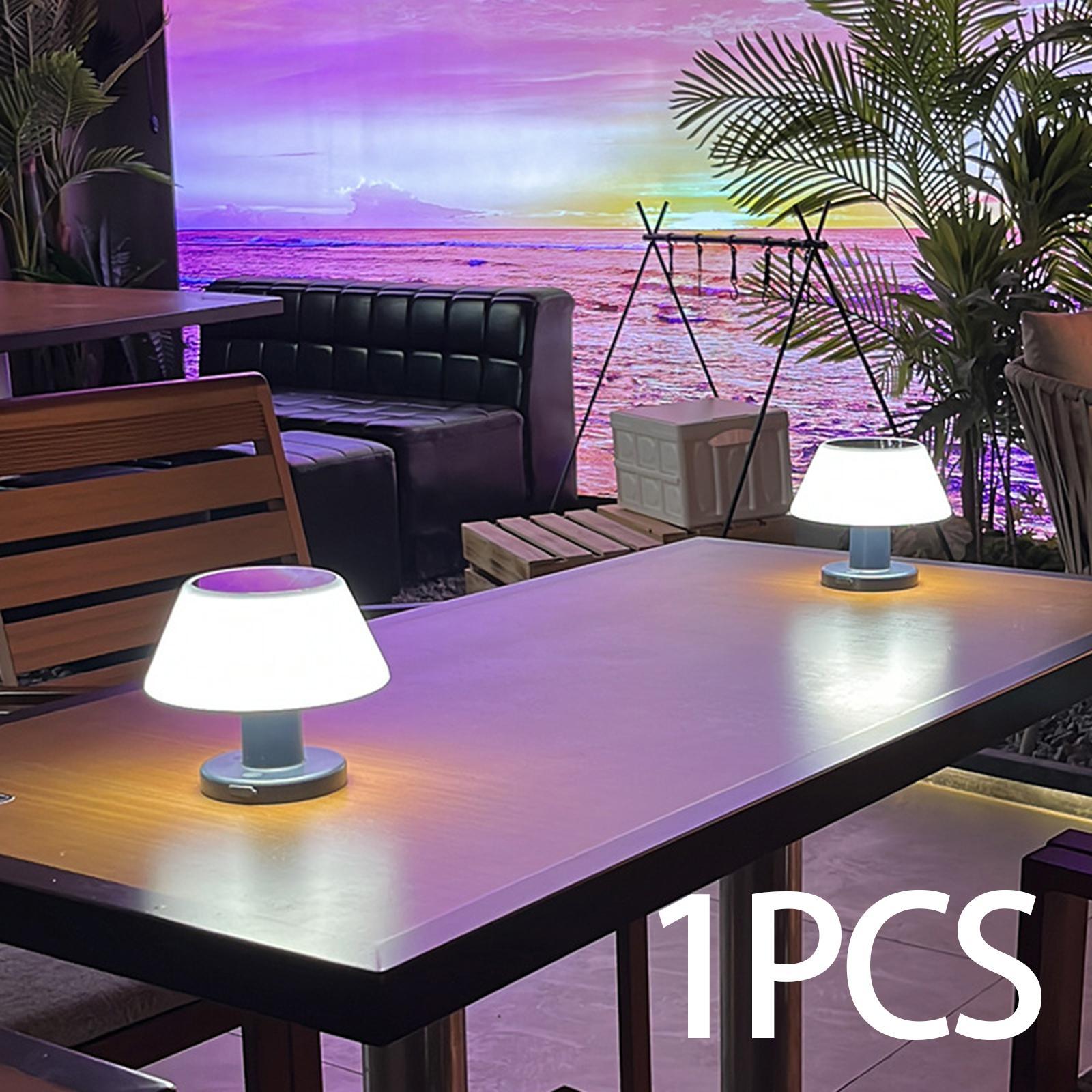 Rechargeable Desk Lights LED Night Lights Desk Lamp Solar Powered Table Lamp