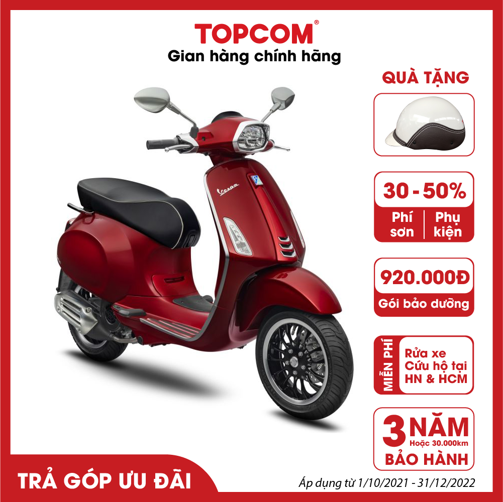 [Giao Hàng Toàn Quốc] Xe Vespa Sprint LED 125