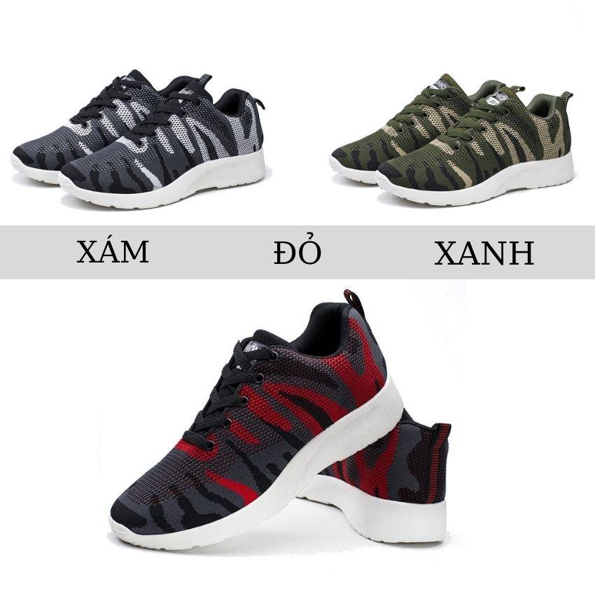 Giày Thể Thao Nam Sneaker Thoáng Khí Năng Động Trẻ Trung Cổ Vừa Nhiều Màu GNA03 SUNO STORE