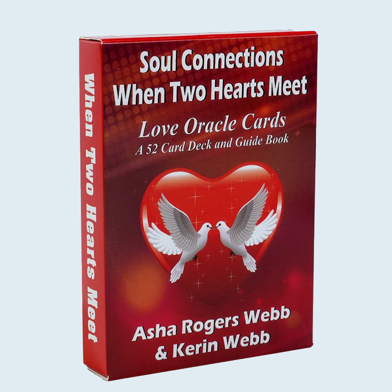 Bộ bài Soul Connections When Two Hearts Meet đá thanh tẩy