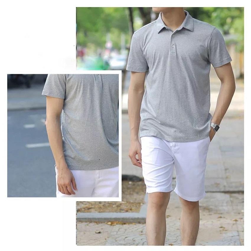 Áo phông nam cổ bẻ, áo polo nam ngắn tay BAT cao cấp Chất thun cá sấu vải cotton 100% co giãn 4 chiều cực mềm mịn mát