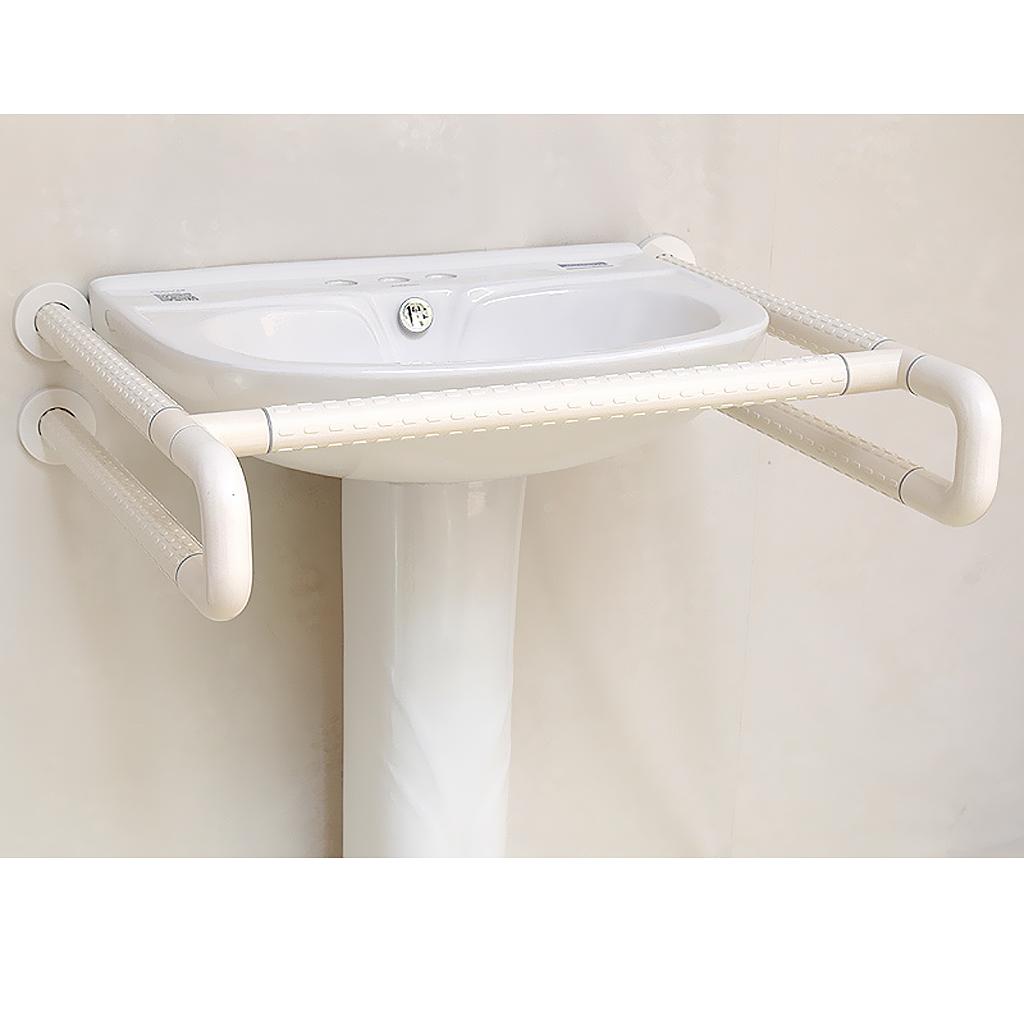Home Bath Shower Wash Basin Grab Bar Safety Sturdy Handrail Elderly Helping Tool, Daily Living Aids