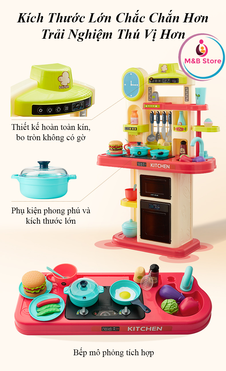 Bộ Đồ Chơi Nấu Ăn Nhà Bếp - KUB