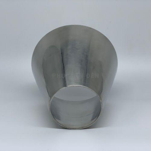 Ống cone inox ø100mm, ống inox trang trí lắp đặt đèn