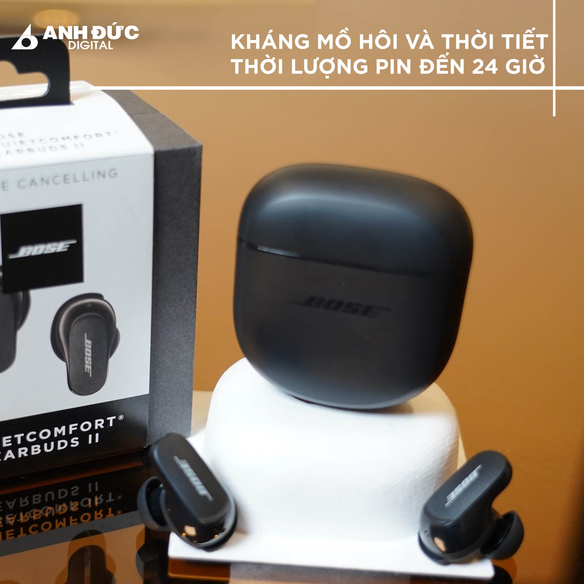 Tai nghe True Wireless Bose QuietComfort Earbuds II - Hàng Chính Hãng