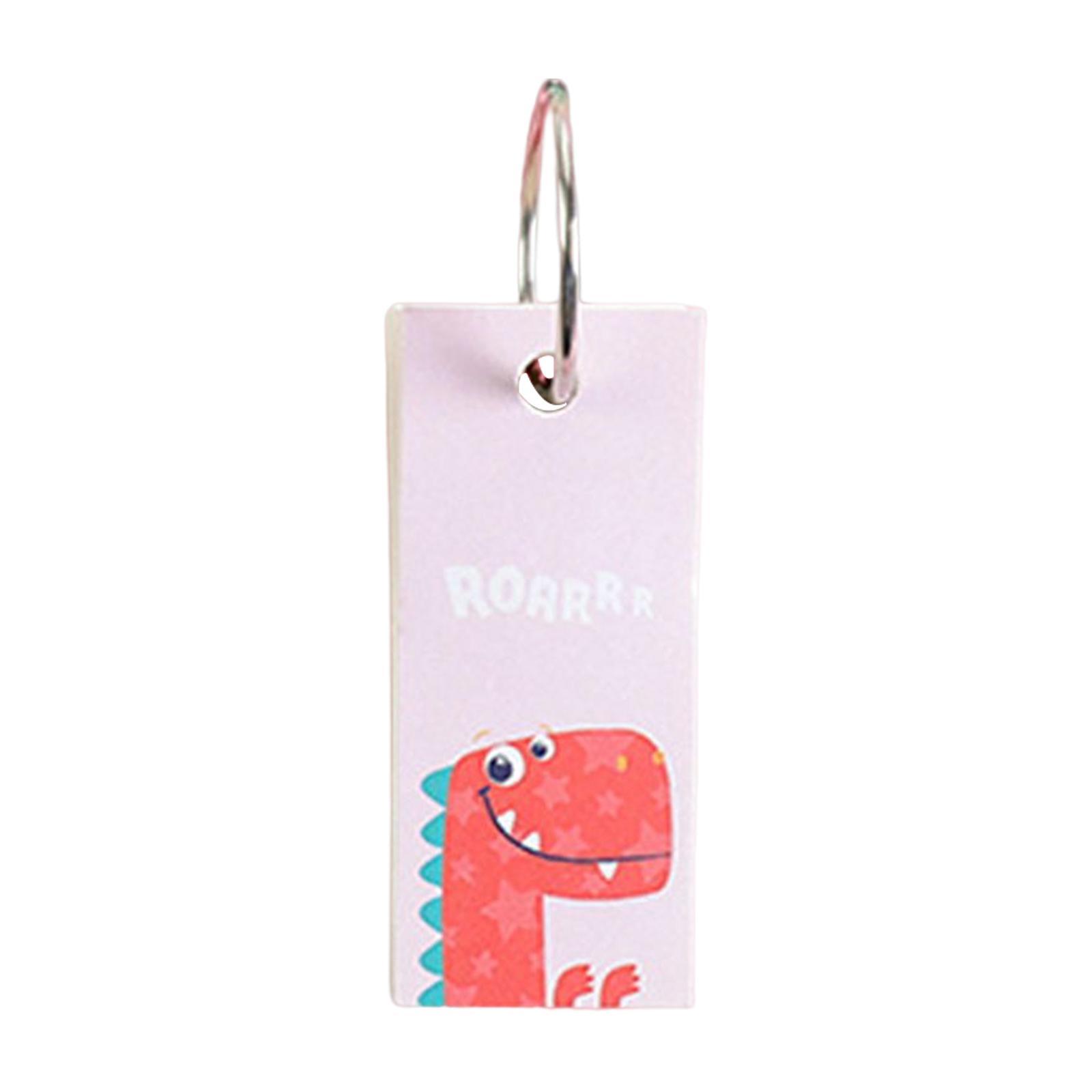 Blank Flash Cards Note Card ,Memo Scratch Pads ,with Binder Rings for Notes Taking