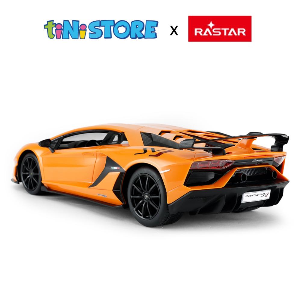 tiNiStore-Đồ chơi xe điều khiển 1:14 Aventador SVJ Rastar 96000