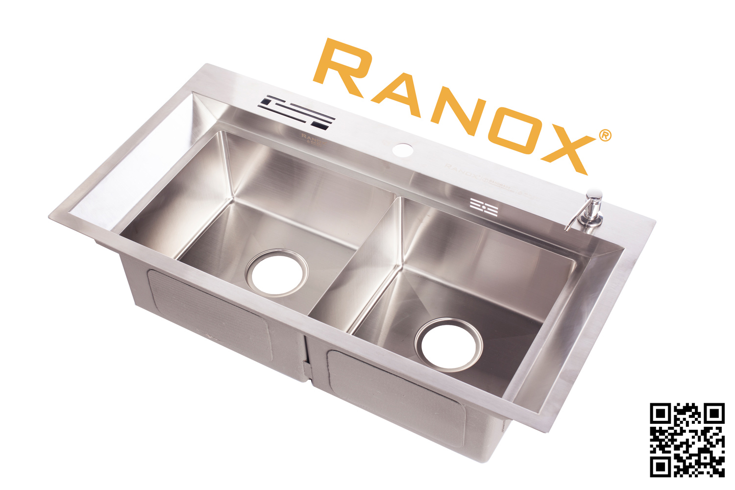 Chậu rửa bát rửa chén cao cấp Ranox RN4468