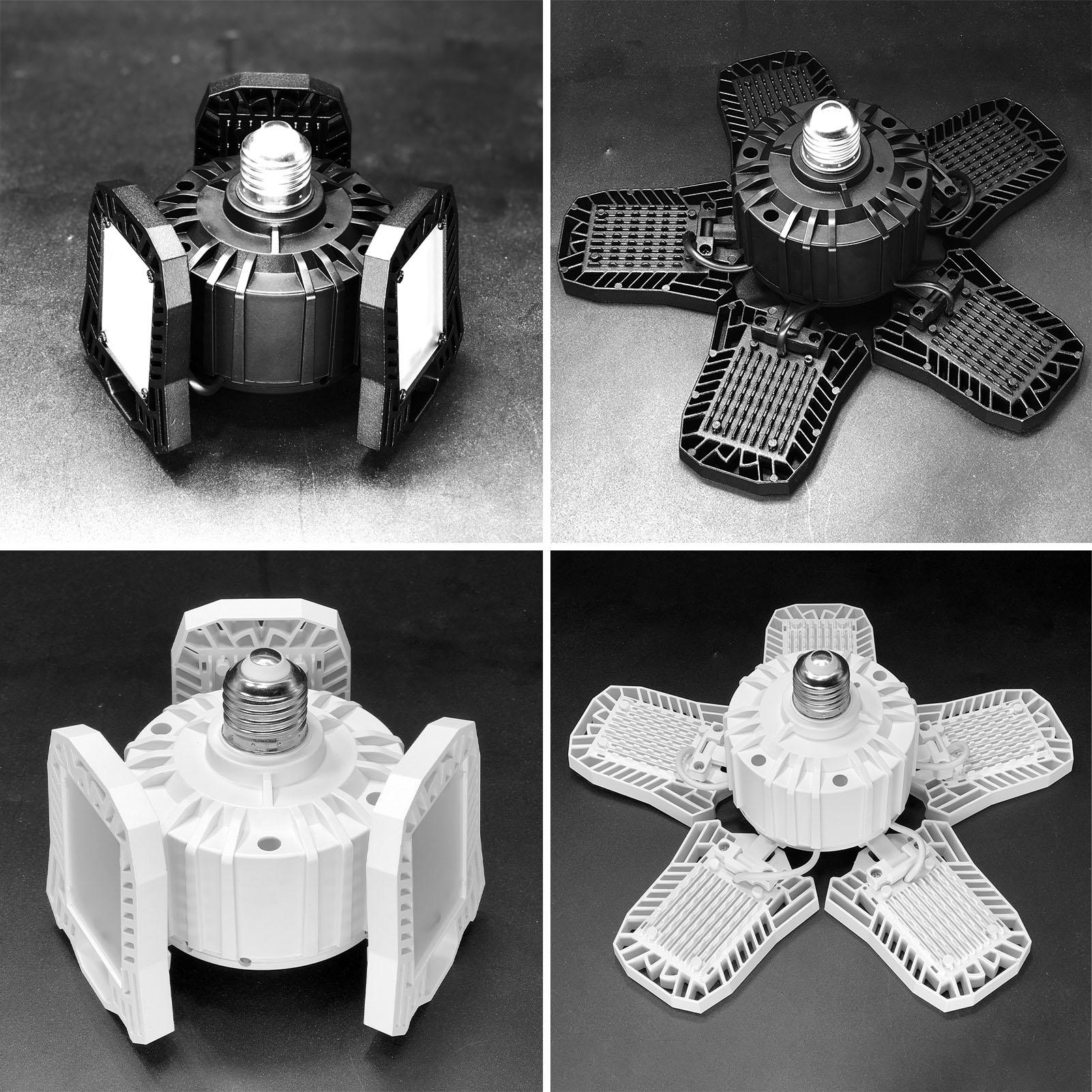 Bóng đèn gấp trần với bảng điều chỉnh cho nhà kho xưởng nhà xe