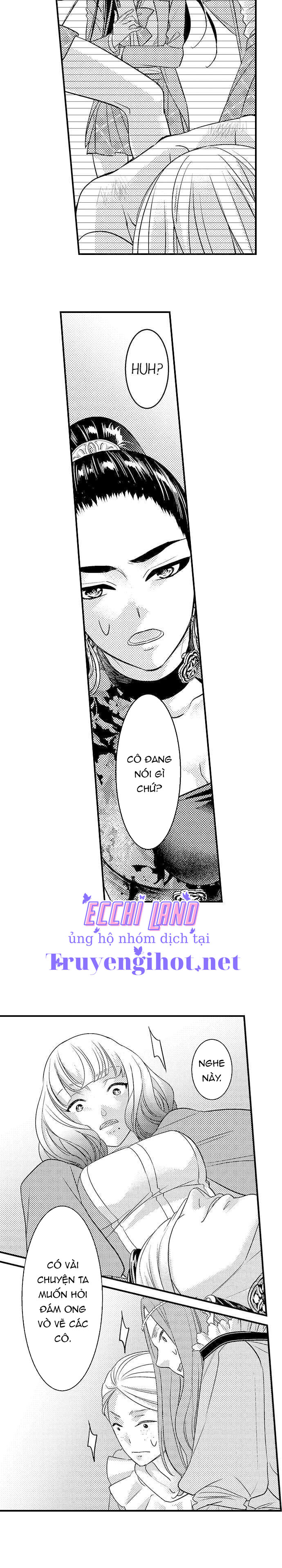 chuyển sinh vào thế giới khác ~ nếu muốn trở thành nữ hoàng hãy tìm cách để được hoàng đế sủng ái vào ban đêm chapter 35.1 4