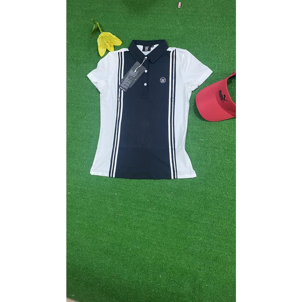 ÁO GOLF NỮ - CHẤT COTTON THẤM HÚT MỒ HÔI