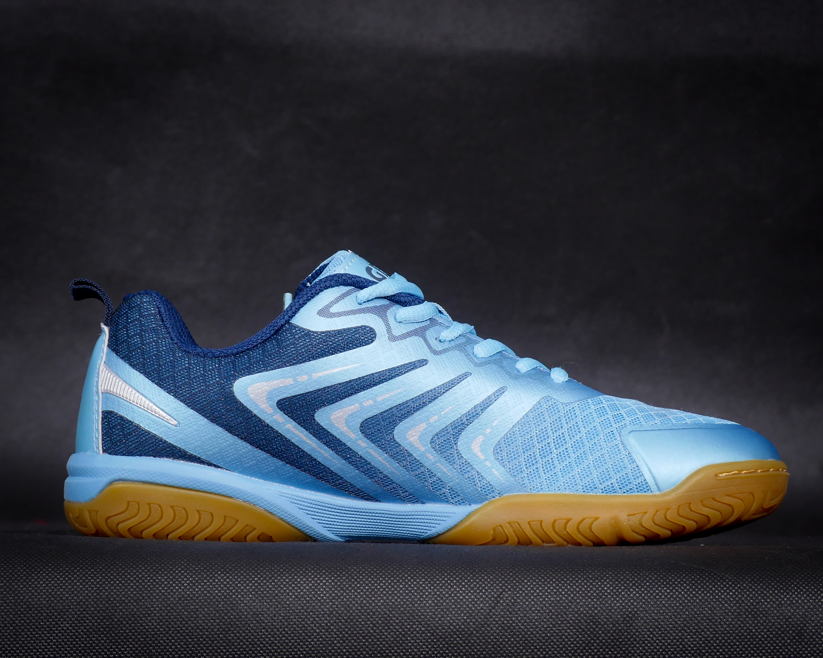 Giày Bóng Bàn Xanh Biển , Xanh Lá Nhạt -- Đế Nhựa Cao Su Siêu Bám , Chống Trơn Siêu Đỉnh