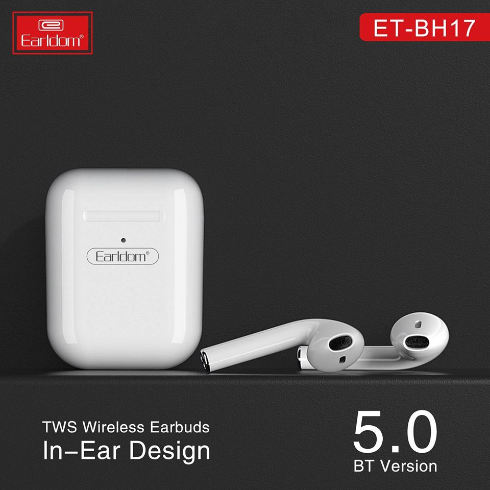 Tai nghe bluetooth Airpods Earldom BH17 nhập khẩu - Hàng chính hãng