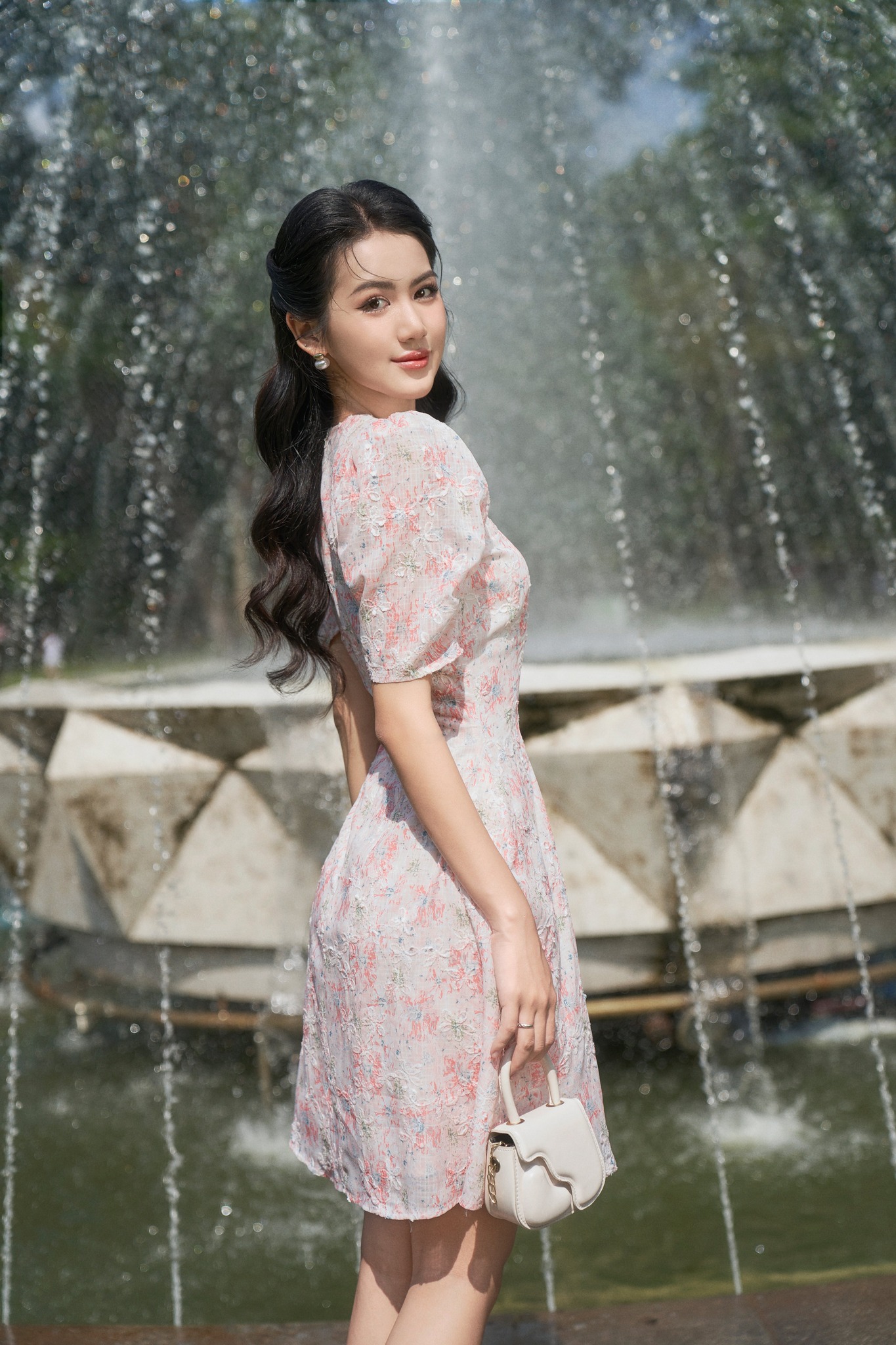 OLV - Đầm Averie Fleur Dress