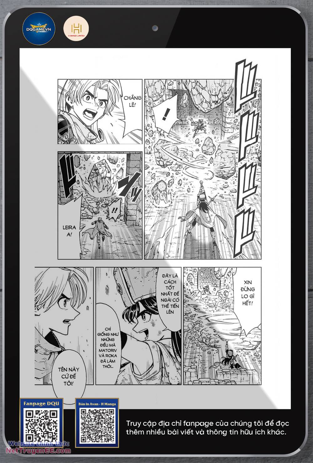 dragon quest - dũng giả avan và ngục viêm ma vương chapter 35 29