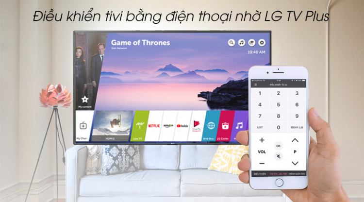 Smart Tivi LG 4K 50 inch 50UM7600PTA - LG TV Plus Smart Tivi LG 4K 50 inch 50UM7600PTA - LG TV Plus
