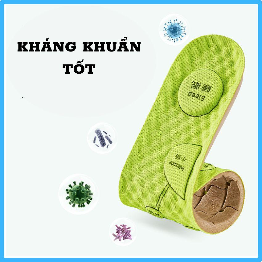 Lót Giày Thảo Dược Mát Sa Kháng Khuẩn Bảo Vệ Chân Dùng Cho Giày Nam Và Nữ Size Từ 35 Đến 44 SUNO STORE LG04