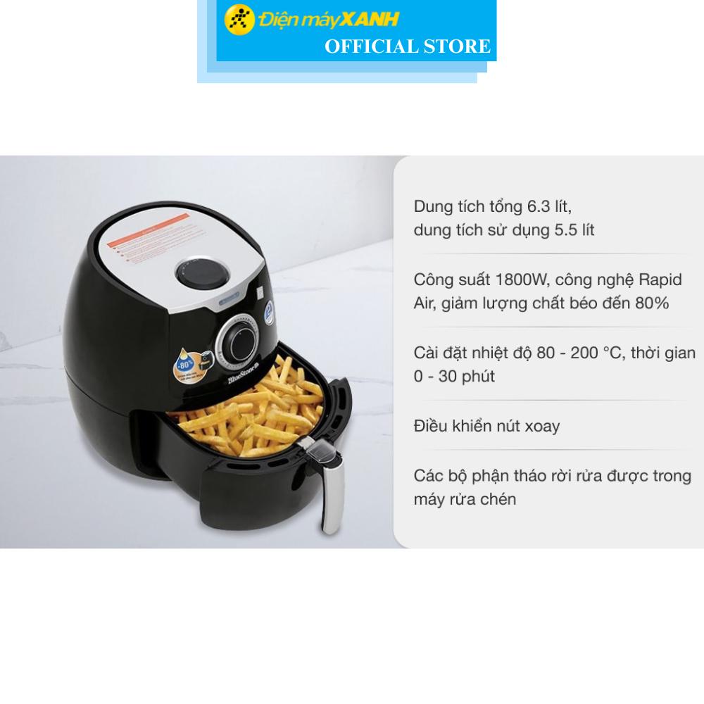 Nồi chiên không dầu BlueStone AFB-5871 5.5 lít - Hàng Chính Hãng