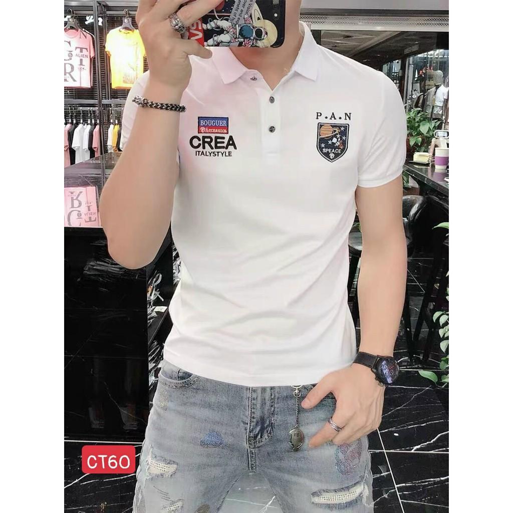 Áo Phông Nam ️️ Áo Thun Nam Tay Ngắn Cổ Bẻ Thời Trang Cao Cấp Mẫu Mới Hàng VNXK Tô Tồ Shop - ATNTT10