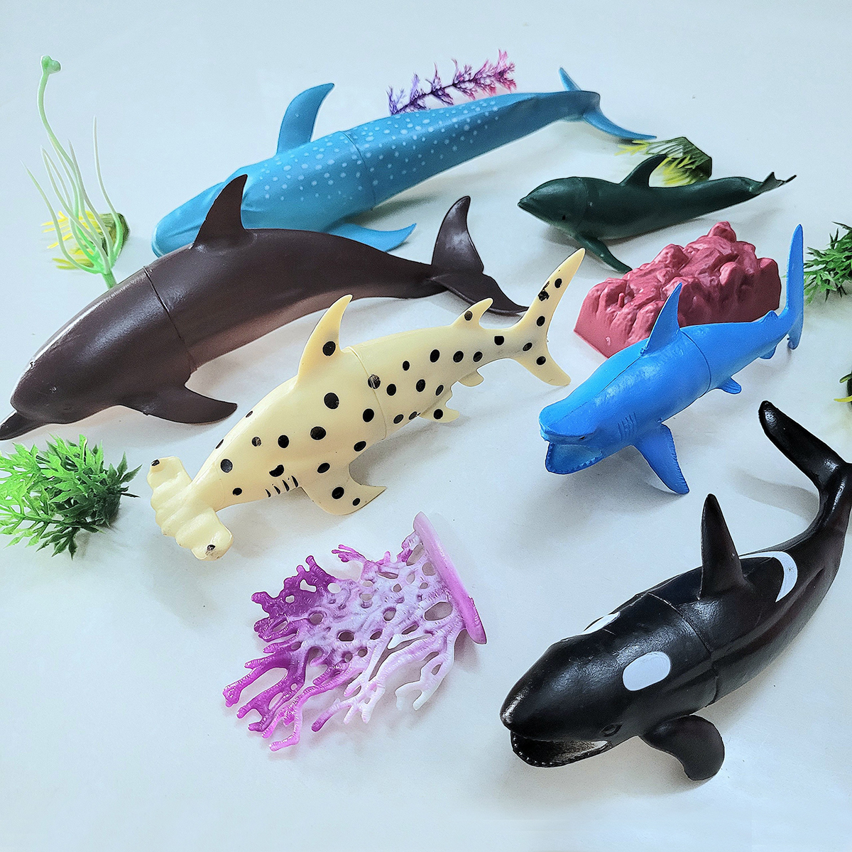 Đồ chơi mô hình Cá biển (14-26 cm) Animal Ocean World cho bé 3 tuổi