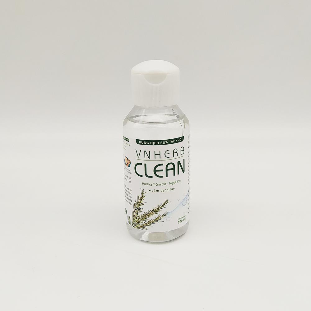 Nước Rửa Tay Khô VNHER CLEAN-100ML (Nắp Bật )