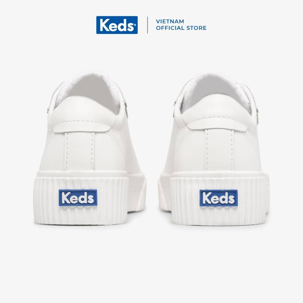 Giày Keds Nữ- Crew Kick Alto Leather- KD064602WH