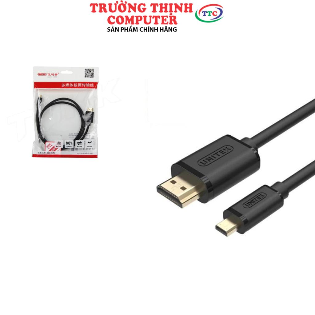 CÁP MICRO HDMI RA HDMI 1M Y-C152A UNITEK - HÀNG CHÍNH HÃNG
