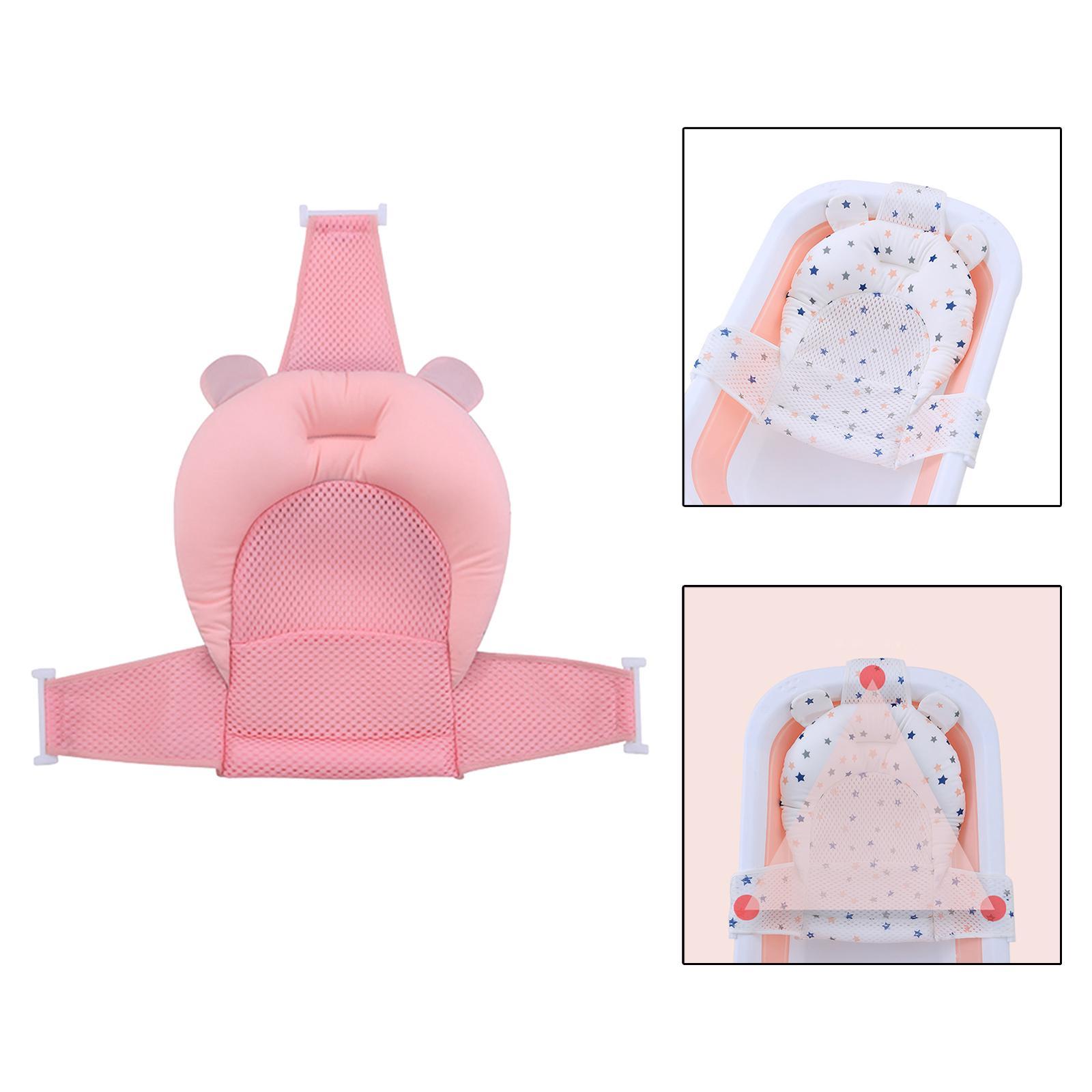 Baby Bath Cushion Pad Infant Bath Support Seat Baby Shower Mat for