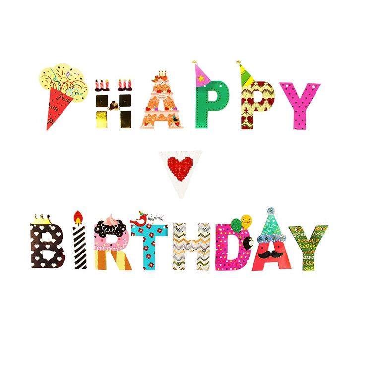 Mua Dây chữ Happy Birthday trang trí tiệc sinh nhật | Tiki