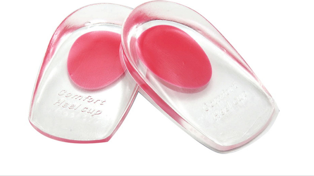 Lót giày tăng chiều cao silicon 1.5cm bảo vệ gót chân, phòng ngừa, giảm đau gai gót chân, chai chân