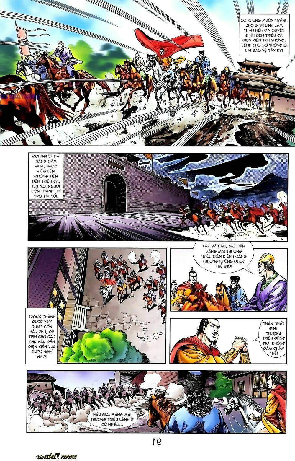 thiên tử truyền kỳ 1 - cơ phát khai chu bản chapter 132 6