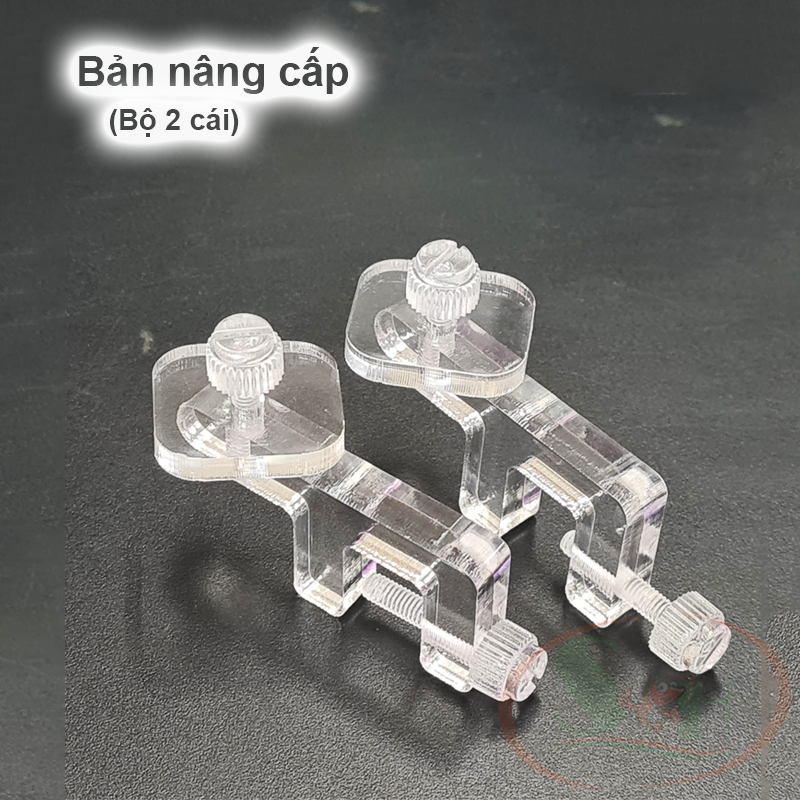 Kẹp mica giữ nắp kính lưới nhựa bể cá đỡ vĩ caro nắp bể cá tép thủy sinh
