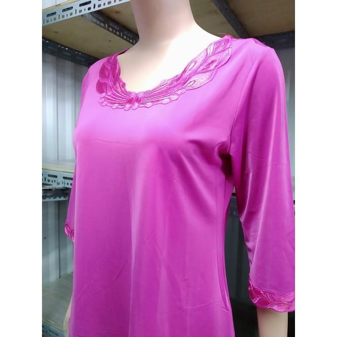 Bộ quần áo nữ ngủ mặc nhà tay lỡ, quần dài thun lạnh Paltal 130708