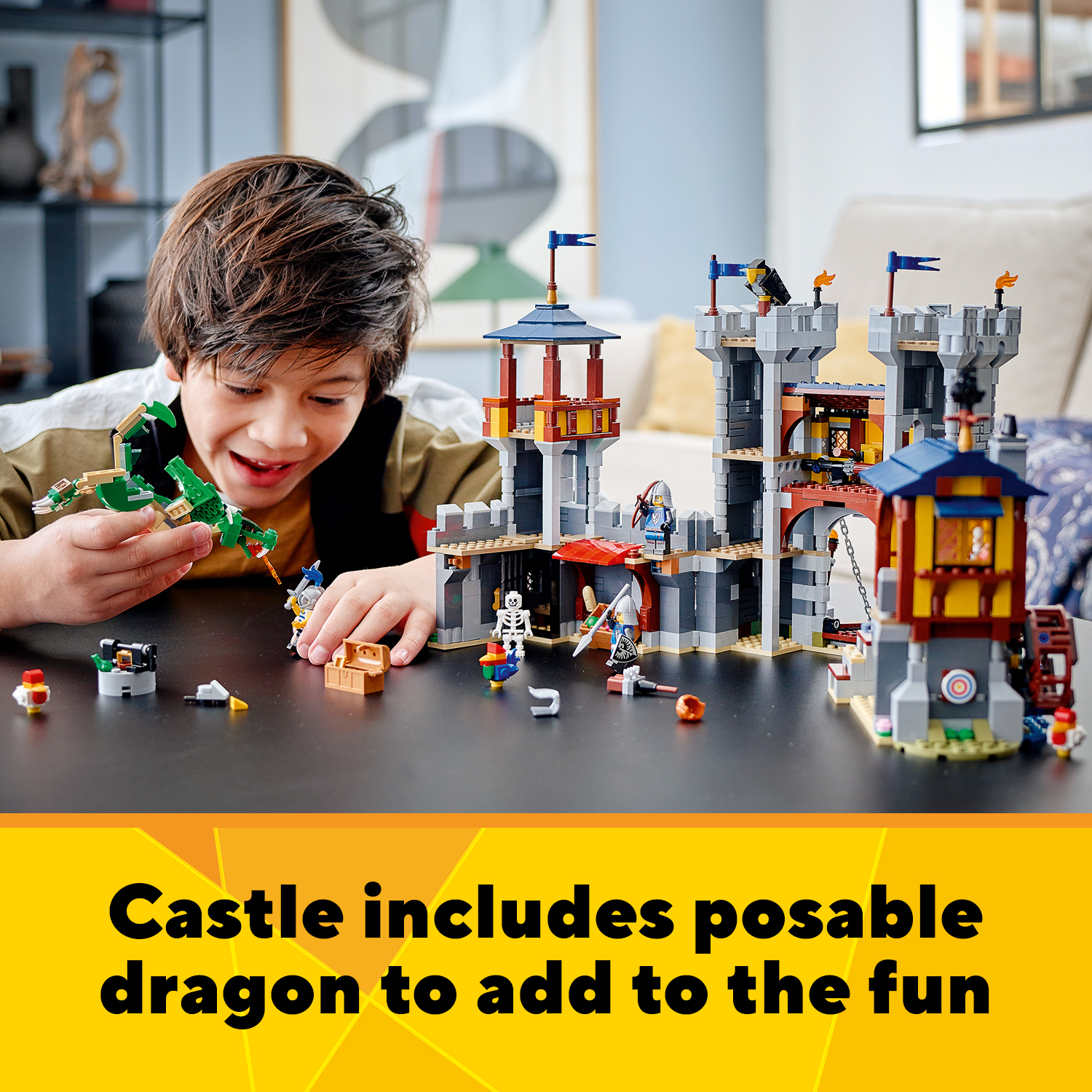 LEGO Creator 31120 Lâu đài thời trung cổ