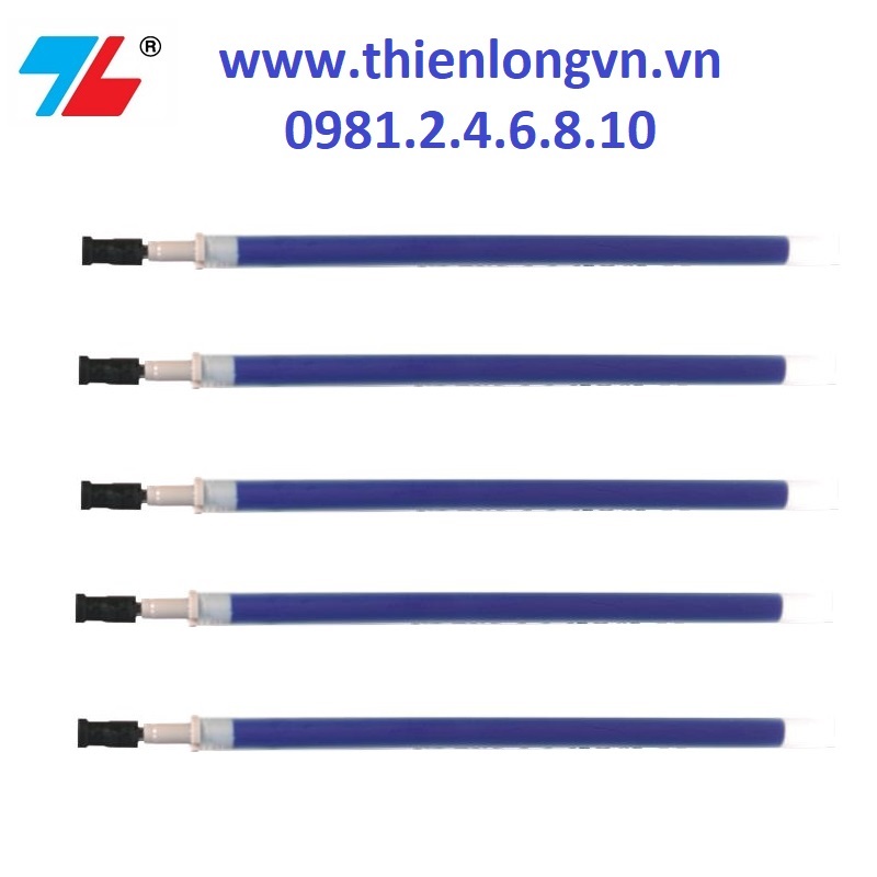 Hộp 24 ruột bút nước - bút gel 0.5mm Thiên Long GR-01 mực xanh