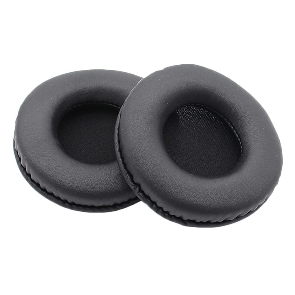 Headphone Ear Pads Cushions Replacement for , Black+Orange