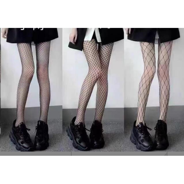 Vớ lưới cá dài sexy vớ rỗng nhiều kích cỡ Nhật Bản sinh viên lưới VT38