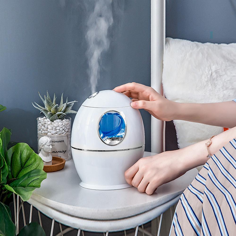 Máy Phun Sương Tạo Độ Ẩm USB Di Động Siêu Âm Đèn Ngủ LED Nhiều Màu Sắc Cúp Bóng Đá Thơm Khuếch Tán Tinh Dầu Xịt Dưỡng Ẩm Ký Túc Xá Dành Cho Xe Nhà 800ML