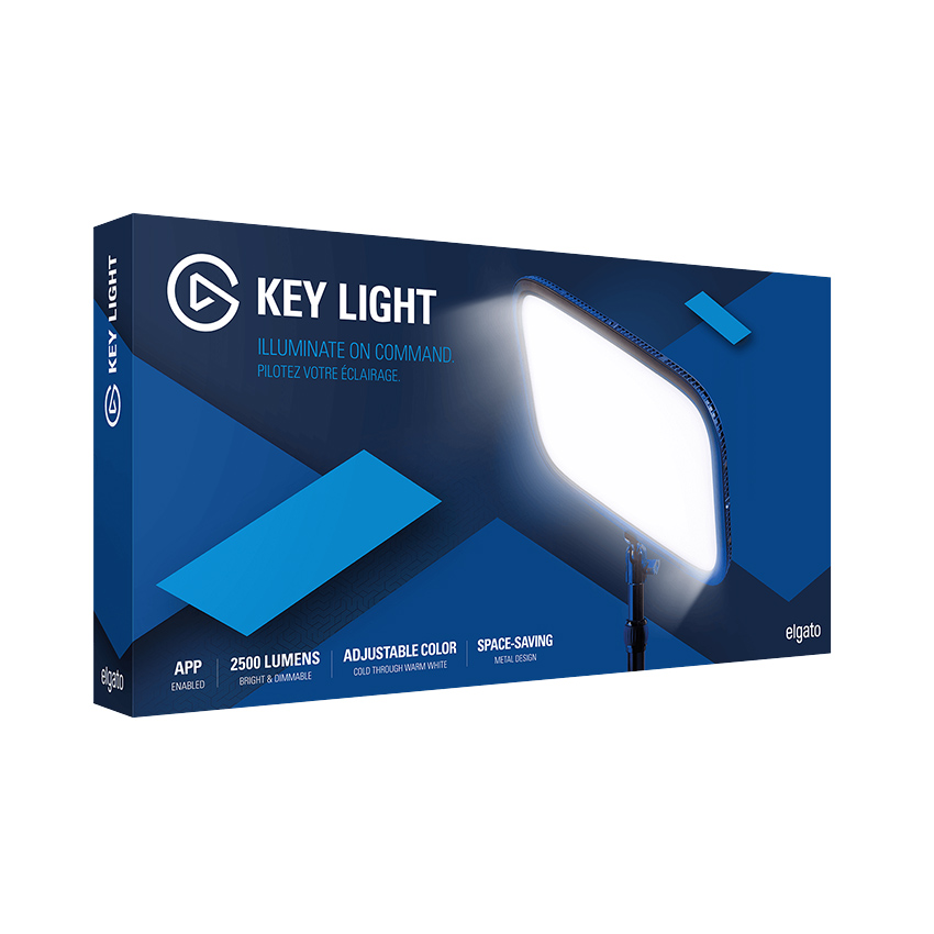 Đèn chiếu sáng Stream Elgato Key light - Hàng chính hãng