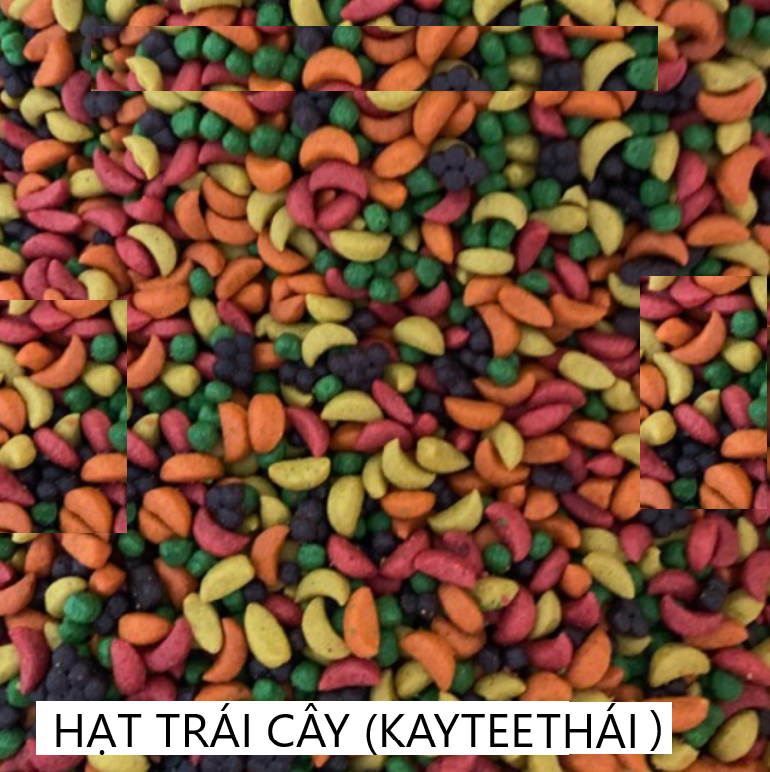 HẠT TRÁI CÂY KAYTEE THÁI CHO VẸT, HAMSTER, SÓC