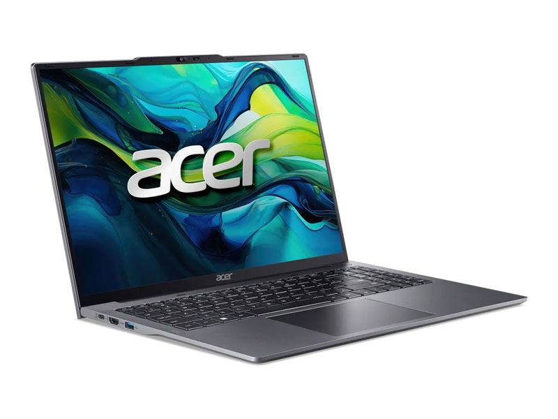 Laptop Acer Aspire Lite AL16-51P-596H NX.KWZSV.002 (Intel Core i5-1235U | 8GB | 512GB | Intel HD | 16 inch WUXGA | Win 11 | Xám) - HÀNG CHÍNH HÃNG