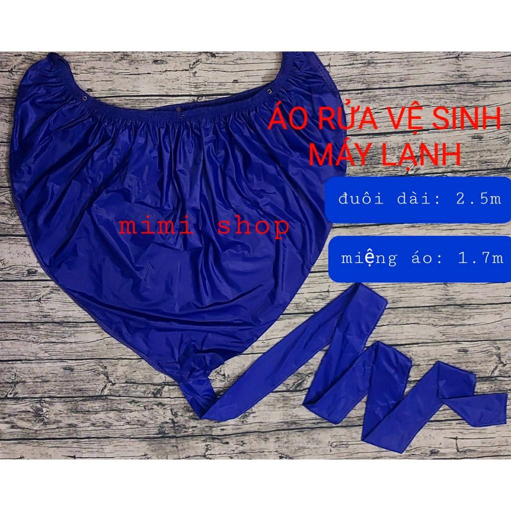 Áo rửa vệ sinh máy lạnh - Bạt vệ sinh máy lạnh - Túi vệ sinh điều hoà vải dù chống thấm tổ ong