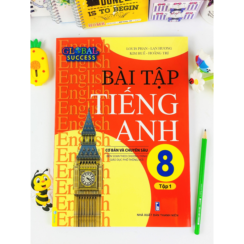 Sách - Bài Tập Tiếng Anh 8 Cơ Bản Và Chuyên Sâu Tập 1