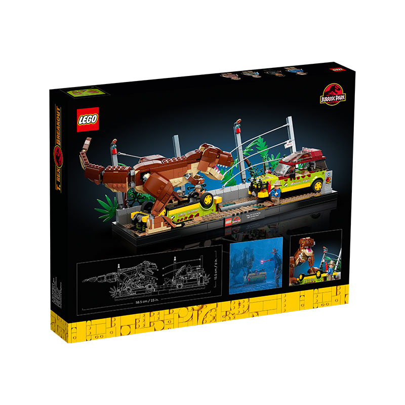 Đồ Chơi LEGO Khủng Long Bạo Chúa Xổng Chuồng 76956